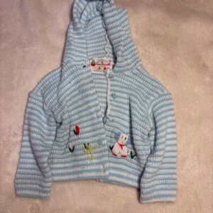 Gina Barcelli knot baby sweater